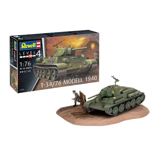 Revell T-34/76 MODELL 1940 KIT 1 76 - RV03294