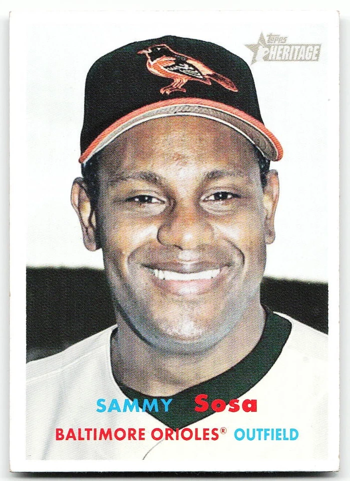 💎 2006 Topps Heritage #60 Sammy Sosa - Image 1 of 2