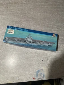 Italeri 1:720 Scale U.S.S. Ronald Reagan CVN 76 Model Kit - Read Description - Picture 1 of 6