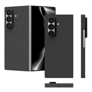 Bulletproof Genuine Aramid Carbon Fiber Case For Samsung Z Fold 7 - Picture 1 of 27