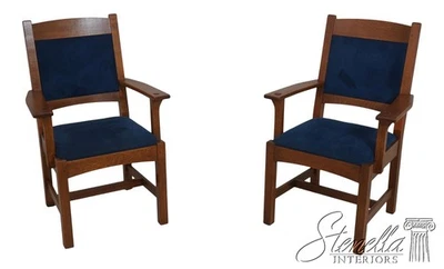 69421: Par de sillones tapizados artesanales STICKLEY Foto 1 de 4