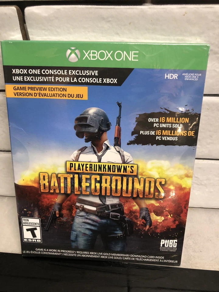 BattleGrounds Playerunknown’s Xbox One Game Preview Edition Sealed New - Image 1 of 3