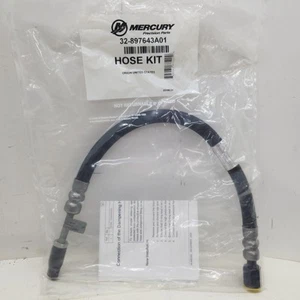 # 32-897643A01 OEM Mercury Mercruiser Quicksilver Power Steering Pump Hose - Picture 1 of 2