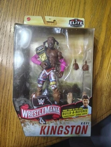 Modellino WWE Elite Collection WrestleMania Kofi Kingston 2019 nuovo con scatola - Foto 1 di 4