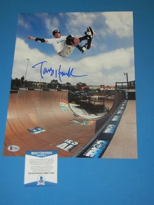 TONY HAWK SIGNED 11x14 PHOTO beckett cert BONES BRIGADE - Picture 1 of 1