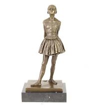 9973247-dds Bronze Skulptur junge Ballerina nach Degas 13x18x38cm