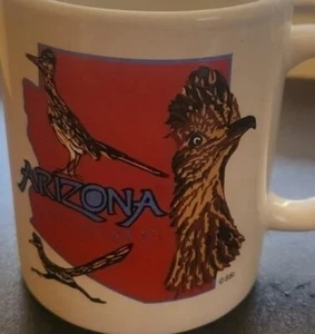 Taza de café vintage Arizona Roadrunner Southwest - Imagen 1 de 10