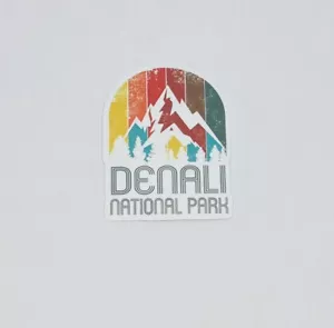 Denali National Park Sticker Nature Alaska Travel Decal Art Vinyl Souvenir Tc6 - Picture 1 of 2