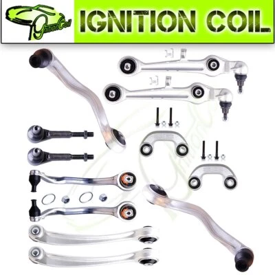 Front Lower Upper Control Arm Outer Tie Rod End Sway Bar For Audi A4 A6 Quattro - Image 1 of 4