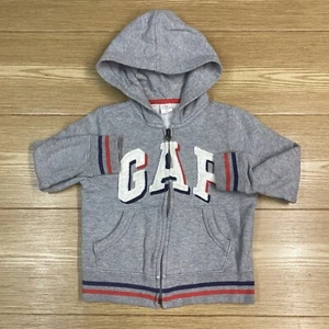Chaqueta Para Niños Suera Manga Larga De Lana De 4 Años GAP Con Capucha Unisex - Picture 1 of 14