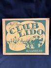 Vintage 1940's Let's Meet Again at Club Lido Photo Holder-San Francisco-No Photo