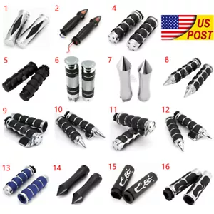 1'' Handle Bar Hand Grips for Honda Shadow VT ACE Aero Spirit VLX 600 750 1100 - Picture 1 of 11