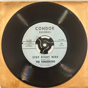 The Tomorrows - Stay Right Here / How Long Will It 45rpm - Condor [108] - Picture 1 of 2