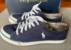 scarpe uomo POLO RALPH LAUREN sneakers blu bianco 44 man shoes - Foto 1 di 12