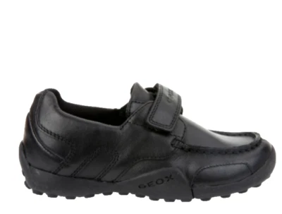 GEOX Uniforme Zapatos Invierno Serpiente Niño Informal Mocasines Tenis Cuero Negro Talla 5 Foto 1 de 4