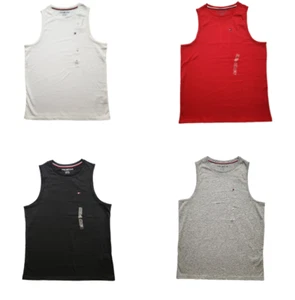 Tommy Hilfiger Men's Sport Tank Top Muscle Essential Flag Logo Lounge Size M - Picture 1 of 23