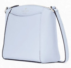 Kate Spade Monica Crossbody Light Blue Leather Purse Wkr00258 Nwt $279 Retail