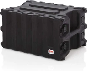 Gator Cases Pro Series Rotationally Molded 6U Rack Case with Shallow 13" Depth - Picture 1 of 8