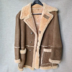 Vintage Herren Mantel Jacke Rancher Wildleder (lesen) - Bild 1 von 18