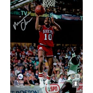 Maurice Cheeks Autographed Philadelphia 76ers 8x10 Photo Beckett 42062 - Picture 1 of 2