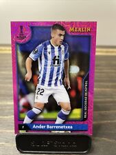 2020-21 TOPPS CHROME X REAL SOCIEDAD MIKEL MERINO BLACK REFRACTOR