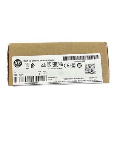 New Factory Sealed AB 1734-AENT /B POINT I/O Ethernet Network Adaptor 1734AENT