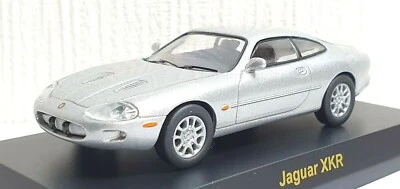 1/64 Kyosho JAGUAR XKR SILVER diecast car model  - Image 1 of 3