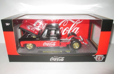 M2 Machines 1973 Chevrolet Cheyenne 10 Bedless 1/24 Scale Coca Cola - Image 1 of 4