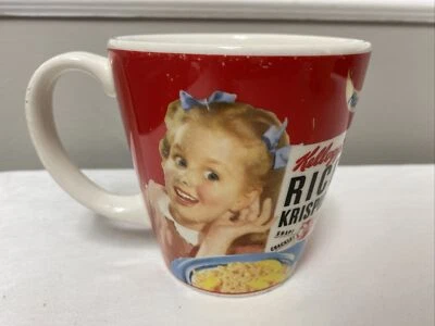 Kellogg's "Vintage" advertising ceramic Rice Krispies Coffee cup mug - Image 1 of 4