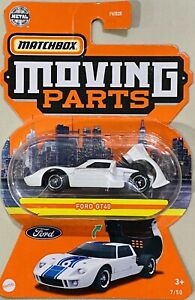 Matchbox moving parts Ford GT40 White 2023 new
