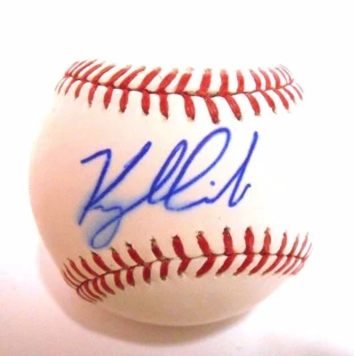 Kyle Crick MLB Witnessed Holo Signed Auto Autographed Ball Baseball Orioles #1DP - Image 1 of 4