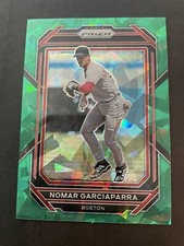 2023 Panini Prizm Nomar Garciaparra Green Ice Prizm Parallel #201 - Red Sox