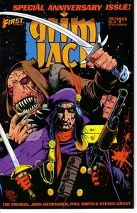 GRIM JACK #24 (VG-FN) 1986 FIRST COMICS - Picture 1 of 1