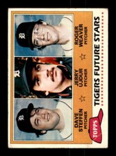 1981 Topps #626 Dave Steffen/Jerry Ujdur/Roger Weaver VG/VGEX RC Rookie Tigers T