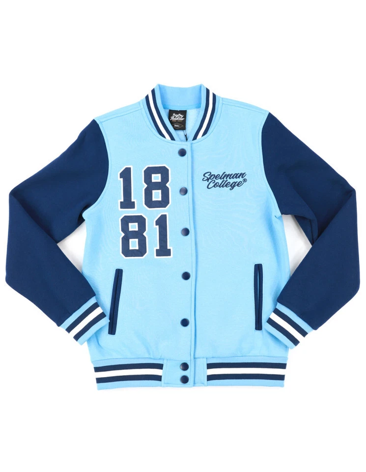 CHAQUETA POLAR PARA MUJER SPELMAN COLLEGE HBCU ABRIGO TOPS Foto 1 de 2