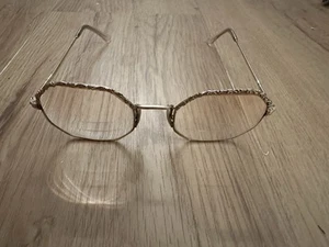VINTAGE ARTCRAFT GOLD RIM EYE GLASS FRAMES 12KGF - Picture 1 of 12