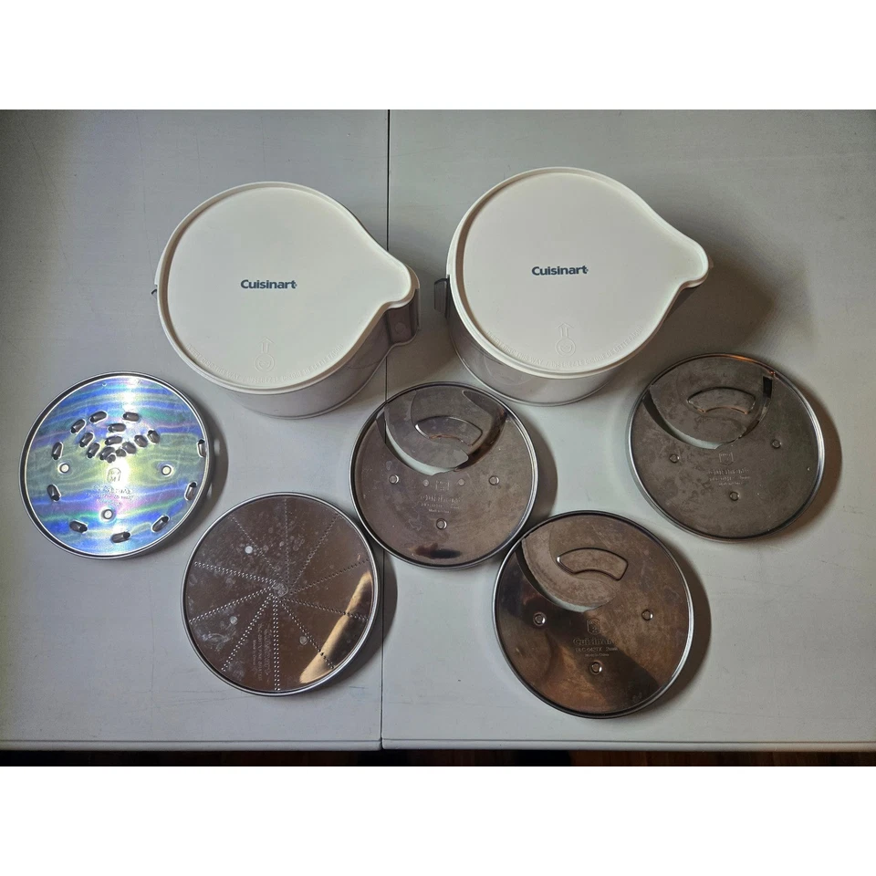 Juego de discos procesador de alimentos Cuisinart DLC007 DLC042 DLC044 DLC041 DLC035 Foto 1 de 4