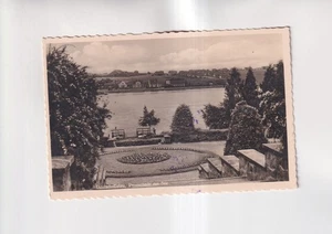 F59543) Cartolina postale, TEDESCO EYLAU - Promenade am See - FELDPOST 1942 - Foto 1 di 2