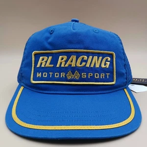 Polo Ralph Lauren Racing-Patch Twill Trucker Cap - OSFA - Heritage Blue - Neu mit Etikett - Bild 1 von 5