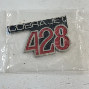 NEW OEM Sealed 1968 SHELBY GT500 428 COBRA JET FENDER ORNAMENT Fender EMBLEM - Picture 1 of 3
