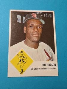 1963 Fleer Set-Break #61 Bob Gibson EXMINT+ Nice Eye Appeal - Picture 1 of 11