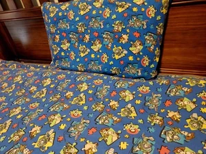 Vintage TOY STORY /Woody / Jessie / Buzz Single Sheet & Pillowcase/ GOOD PRICE - Picture 1 of 7