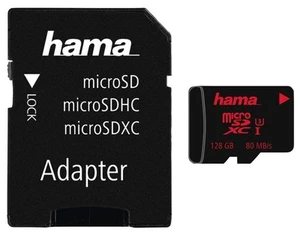 HAMA - 128GB Class 3 MicroSDHC Karte - Bild 1 von 1