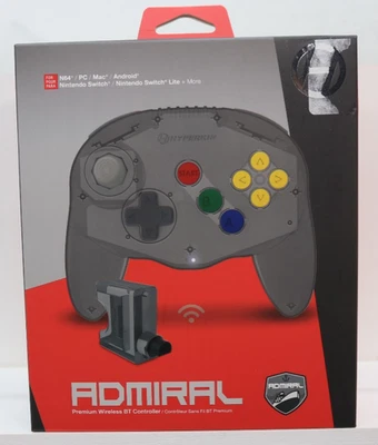 Hyperkin Admiral Premium BT Wireless Controller for N64         (111104) - Image 1 of 2