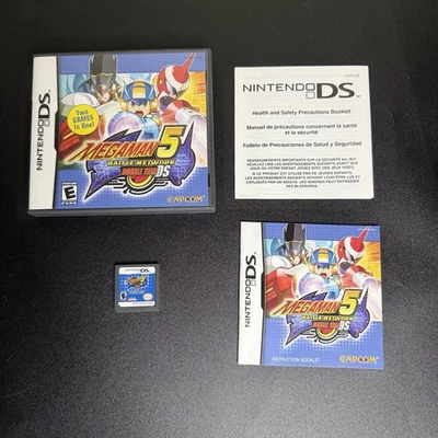 Mega Man Battle Network 5 Double Team DS (DS, 2005) CIB Tested Authentic - Image 1 of 4