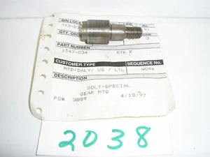 MTD 1547-034 Special Gear Mounting Bolt NLA - Picture 1 of 1