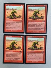Sluggishness x4 PLAYSET, MTG Urza's Legacy (1999) Common Red Enchantment NM