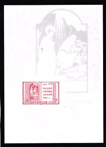 1990 REPLICA CARD No.19 CHRISTMAS 1961 PRE-DECIMAL STAMPS - NEW - Imagen 1 de 2