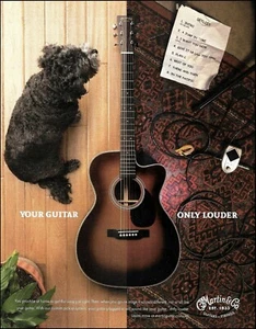 Martin A/E acoustic/electric guitar 2018 ad 8 x 11 advertisement print - Picture 1 of 3