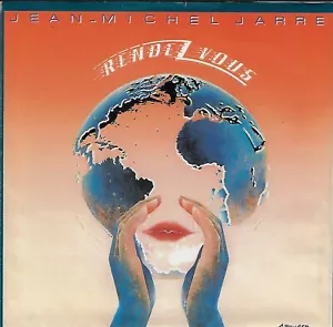 JEAN-MICHAEL JARRE/ RENDEZ-VOUS #4/ R 7" W/ PIC SLEEVE VG+/VINYL NEAR MINT 45RPM - Picture 1 of 3